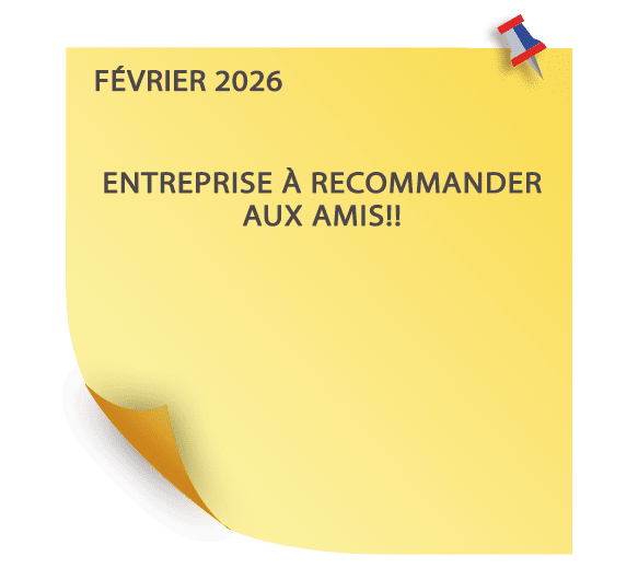 Post-it d'avis d'un client février 2026